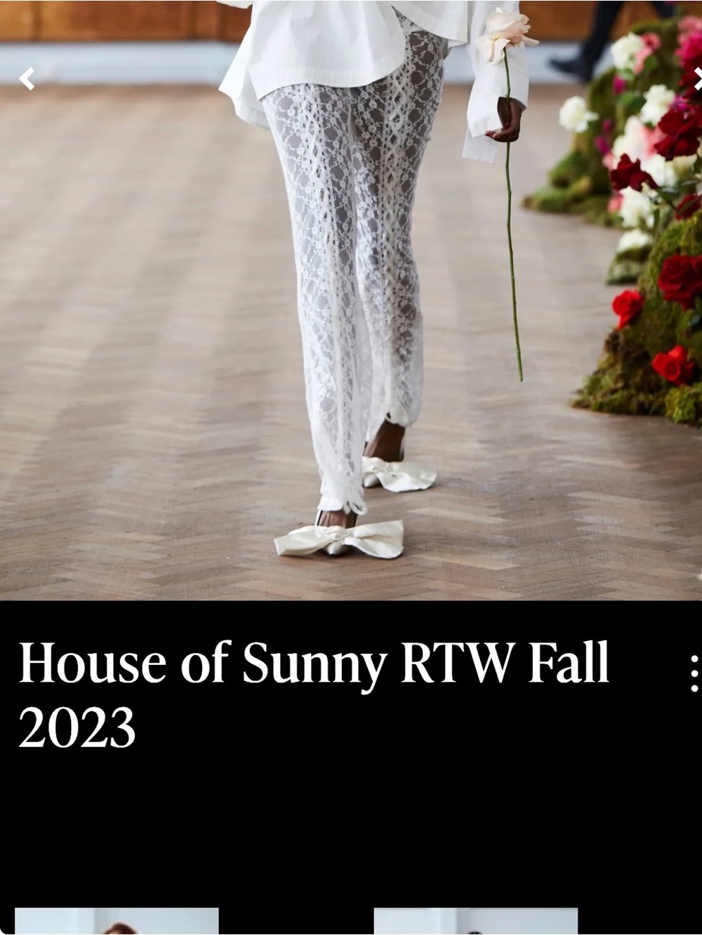 House of Sunny Law of Attraction Lace-up Flare Pants - Picture 10 of 10